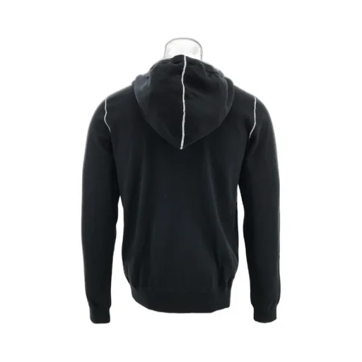 Hooded Long-Sleeved Knitted Jacket