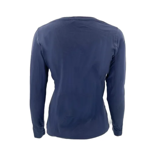 V-Neck Long-Sleeved T-Shirt