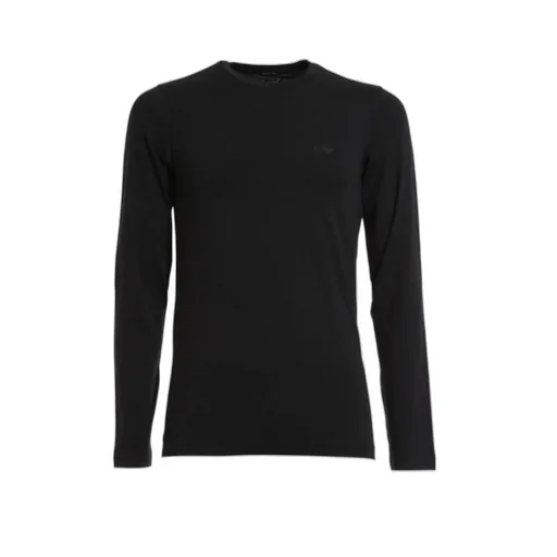 Round Collar And Long-Sleeved T-Shirt