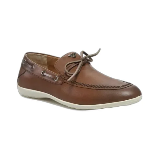 Logo Details Business Casual Shoes