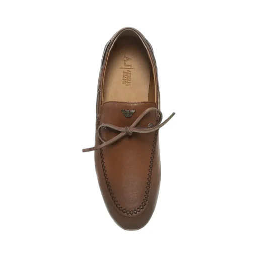 Logo Details Business Casual Shoes