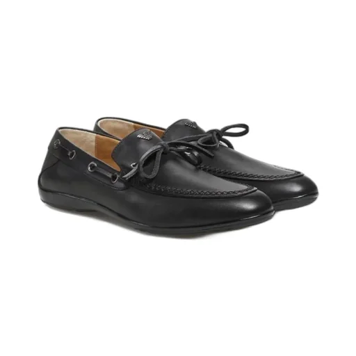 Logo Details Business Casual Shoes