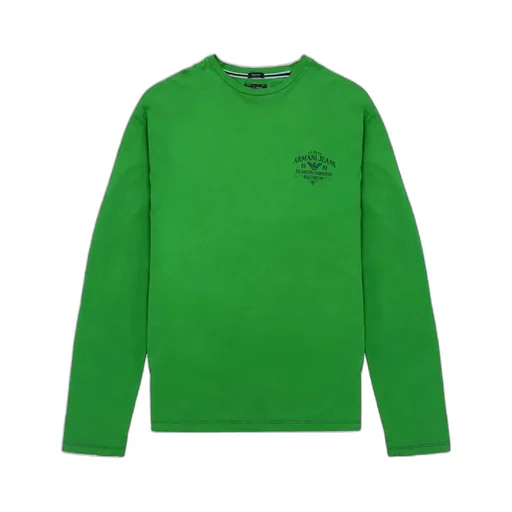 T-Shirt With Round Neck And Long Sleeves