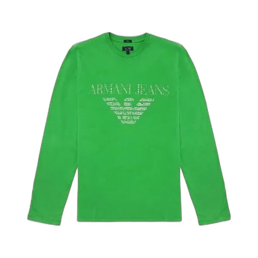 T-Shirt With Round Neck And Long Sleeves