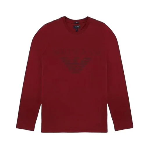 T-Shirt With Round Neck And Long Sleeves