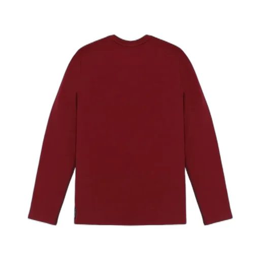 T-Shirt With Round Neck And Long Sleeves