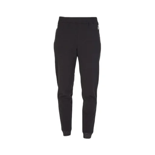 Elastic Waist-Edge Sweatpants