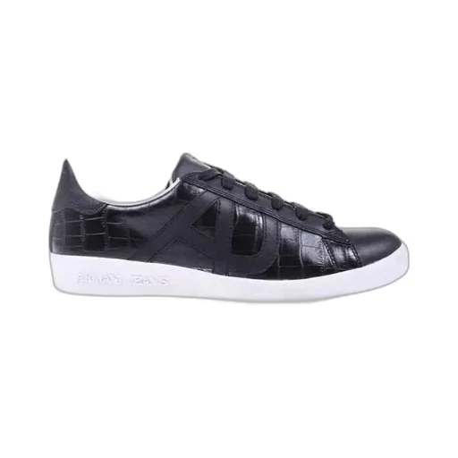 Black Logo Casual Sneakers
