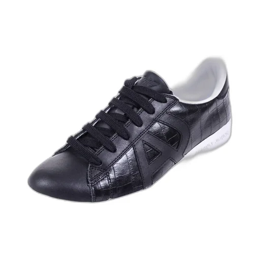 Black Logo Casual Sneakers