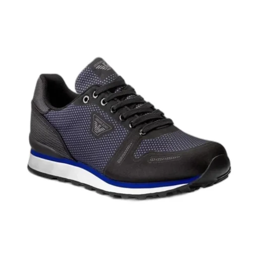 Stitching Lace-Up Casual Sneakers