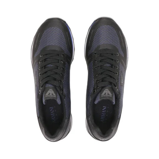 Stitching Lace-Up Casual Sneakers
