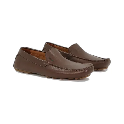 Logo Details Business Casual Shoes