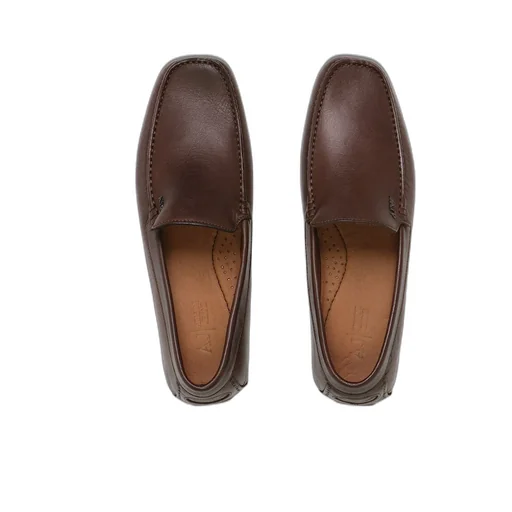 Logo Details Business Casual Shoes