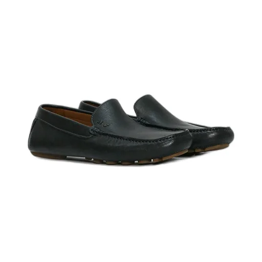 Logo Details Business Casual Shoes