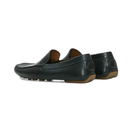 Logo Details Business Casual Shoes