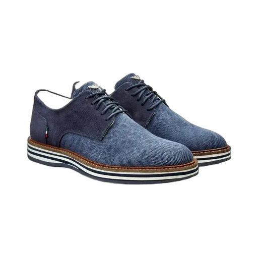 Stitching Details Business Casual Shoes