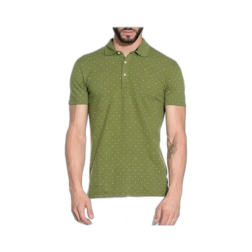 Logo Details Polo Shirt