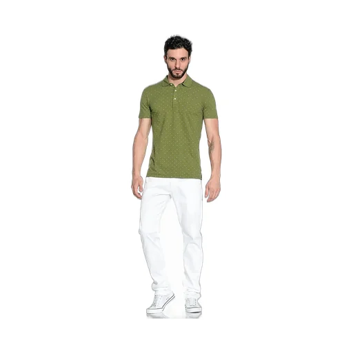 Logo Details Polo Shirt