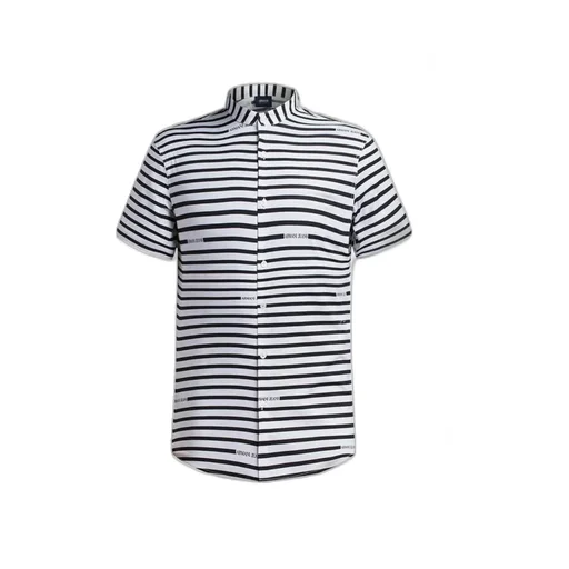Striped Short-Sleeved Shirt