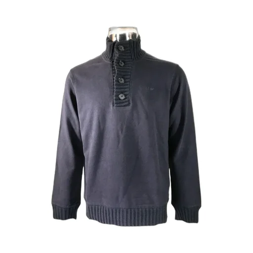 High-Necked Long-Sleeved Sweater