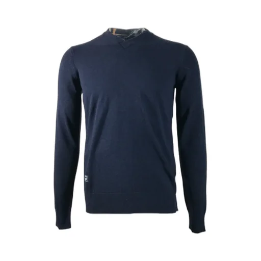 V-Neck Long-Sleeved Sweater