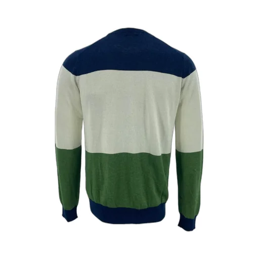 Round-Collar And Long-Sleeved Sweater