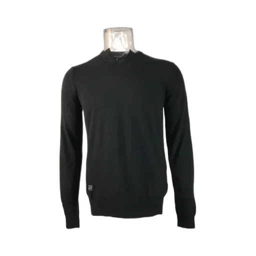 Long-Sleeved Contrasting Sweater