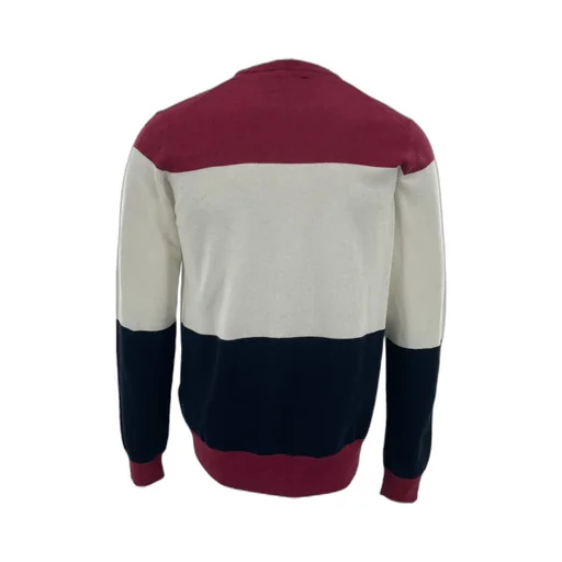 Round-Collar And Long-Sleeved Sweater