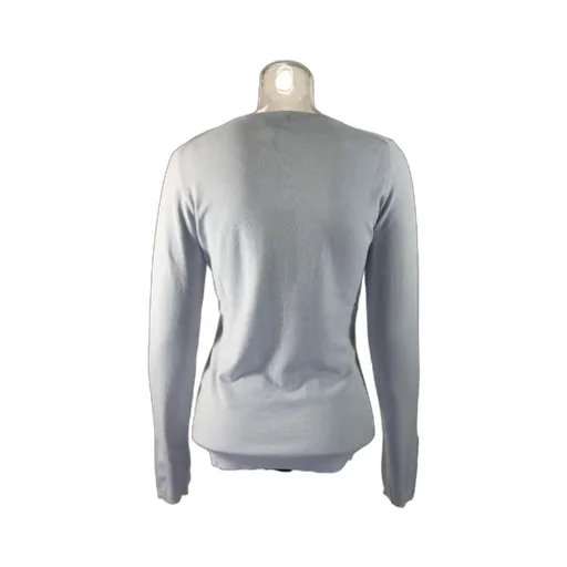 V-Neck Long-Sleeved Sweater
