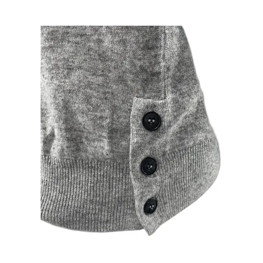 V-Neck Long-Sleeved Sweater