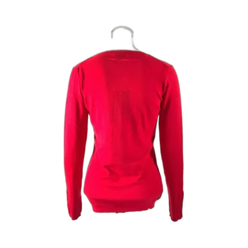 V-Neck Long-Sleeved Sweater
