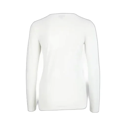 Round Collar And Long-Sleeved T-Shirt