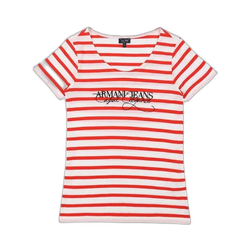 Round Neck Striped T-Shirt