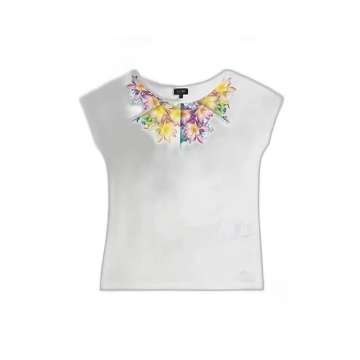 Printed T-Shirt With Round Neck