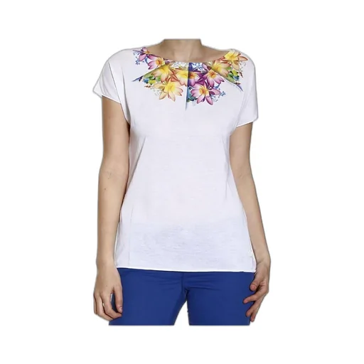 Printed T-Shirt With Round Neck