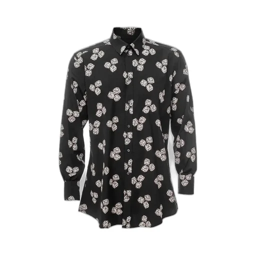 Printed Long-Sleeved Shirt