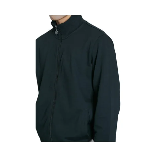 Black Logo Printed Sports Suit