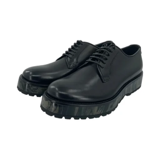 Round Head Lacing Business Shoes