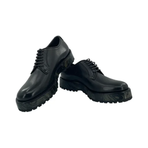 Round Head Lacing Business Shoes