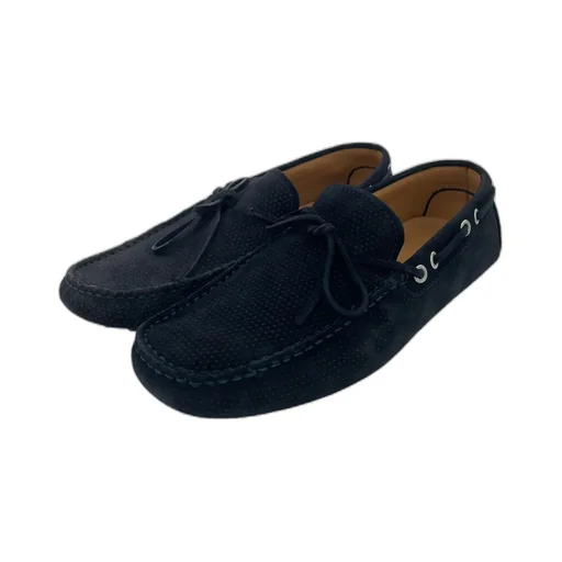 Lacing Round Head Loafers