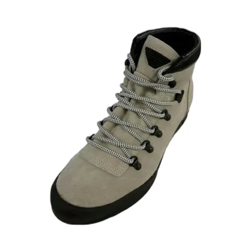 Logo-Lacing High-Top Casual Sneakers