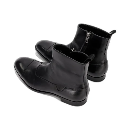 Zippered Boots