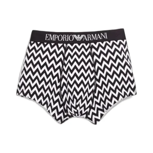Black And White Fancy Printed Underwear