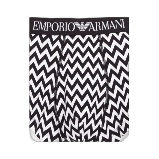 Black And White Fancy Printed Underwear