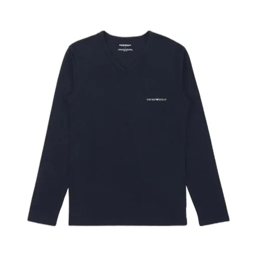 V-Neck Long-Sleeved T-Shirt