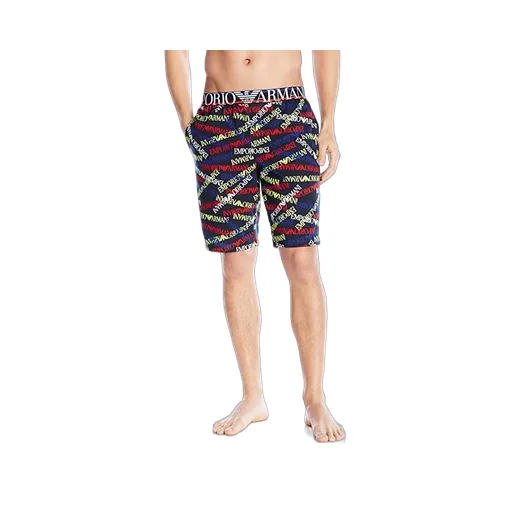 Pattern Printed Swimming Trunks