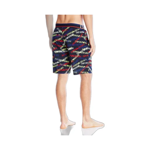 Pattern Printed Swimming Trunks