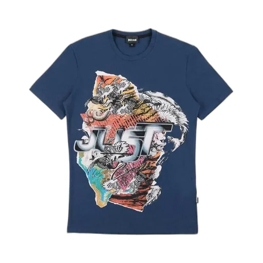 Round Collar Logo T-Shirt