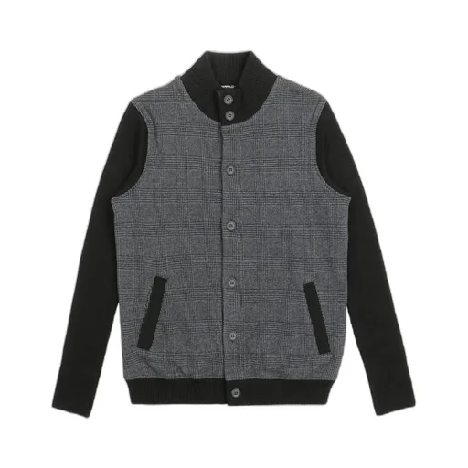 Plaid Long-Sleeved Casual Jacket