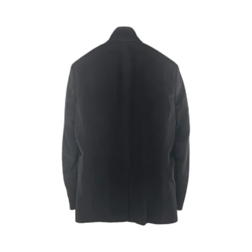 Single-Breasted Stand-Neck Casual Coat